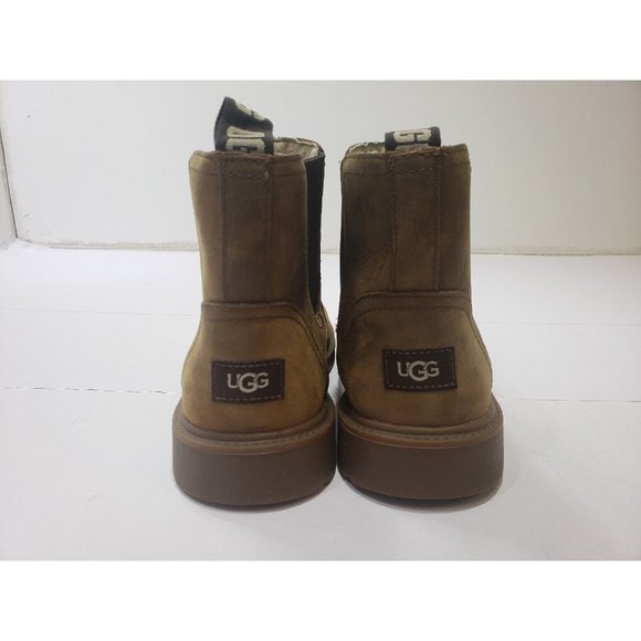 UGG Youth Kids Bolden Chelsea Weather Ankle Booties Waterproof Brown Size 5 - Picture 5 of 8
